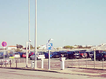 Parque P3 - lugares de estacionamento